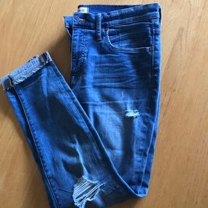 Madewell high rise skinny jean